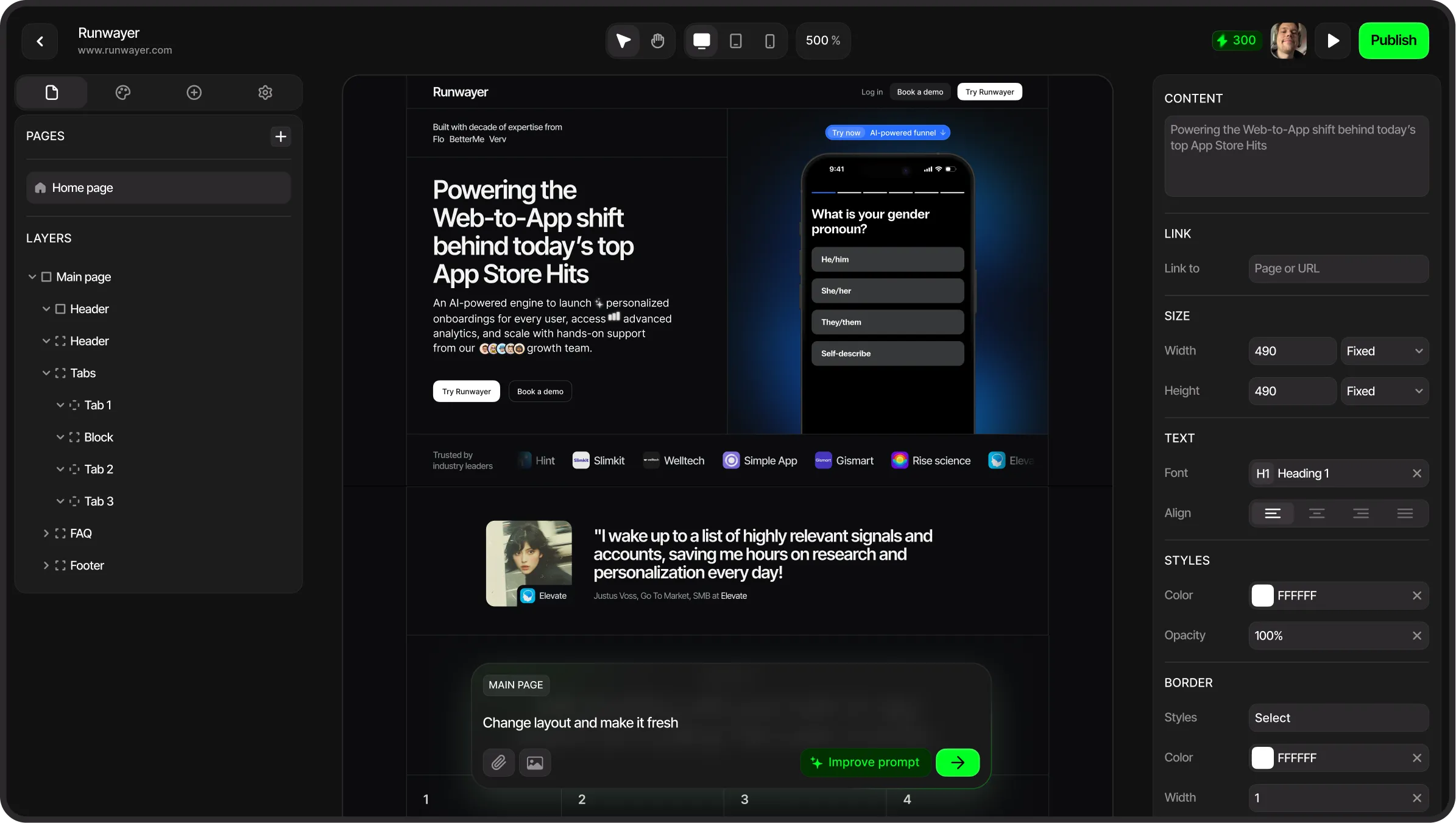 Loki editor screen